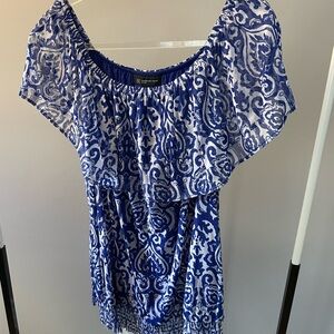 INC short sleeve 1X Spring/Summer top